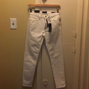Banana Republic white denim ankle length size 00